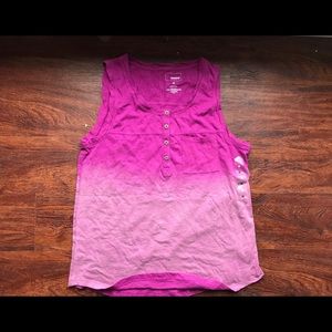 Ombré pink tank